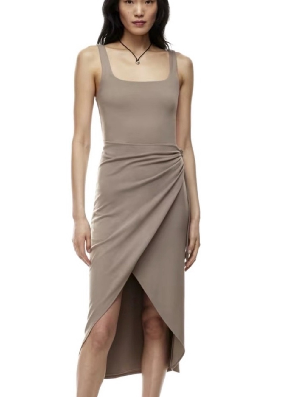 Aritzia Wilfred Saturn Midi Dress